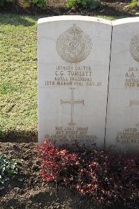 Ismailia War Memorial Cemetery - Tomsett, Charles George